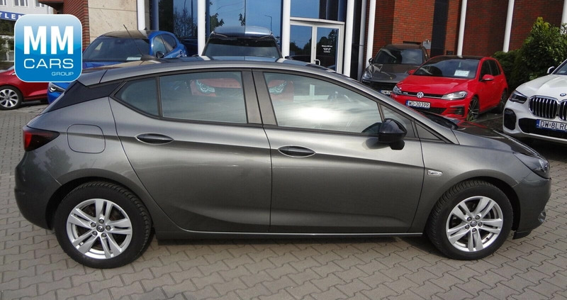 Opel Astra cena 54850 przebieg: 136365, rok produkcji 2021 z Ostroróg małe 191